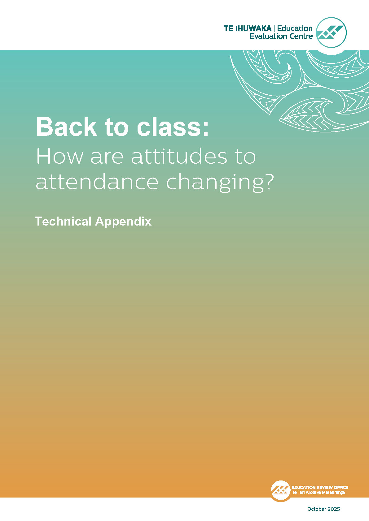 Changing Attitudes To Attendance Technical Appendix