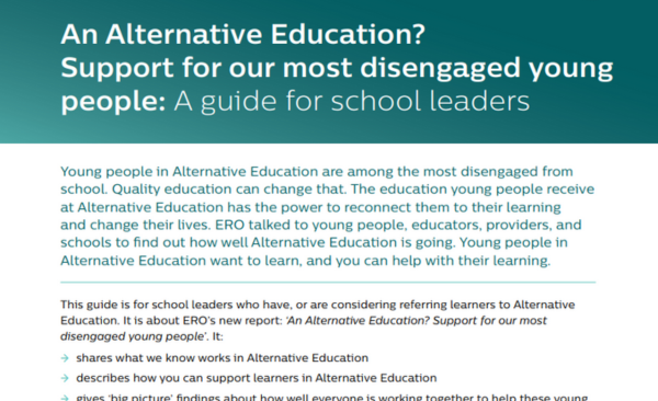 Alternative Education Guide For School Leaders