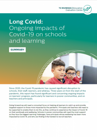 Long Covid: Ongoing impacts of Covid‑19 on schools and learning - Summary